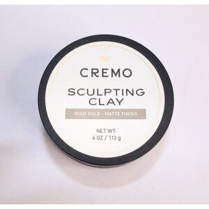 Cremo Sculpting Clay High Hold Matte Finish 4 oz. New Unopened